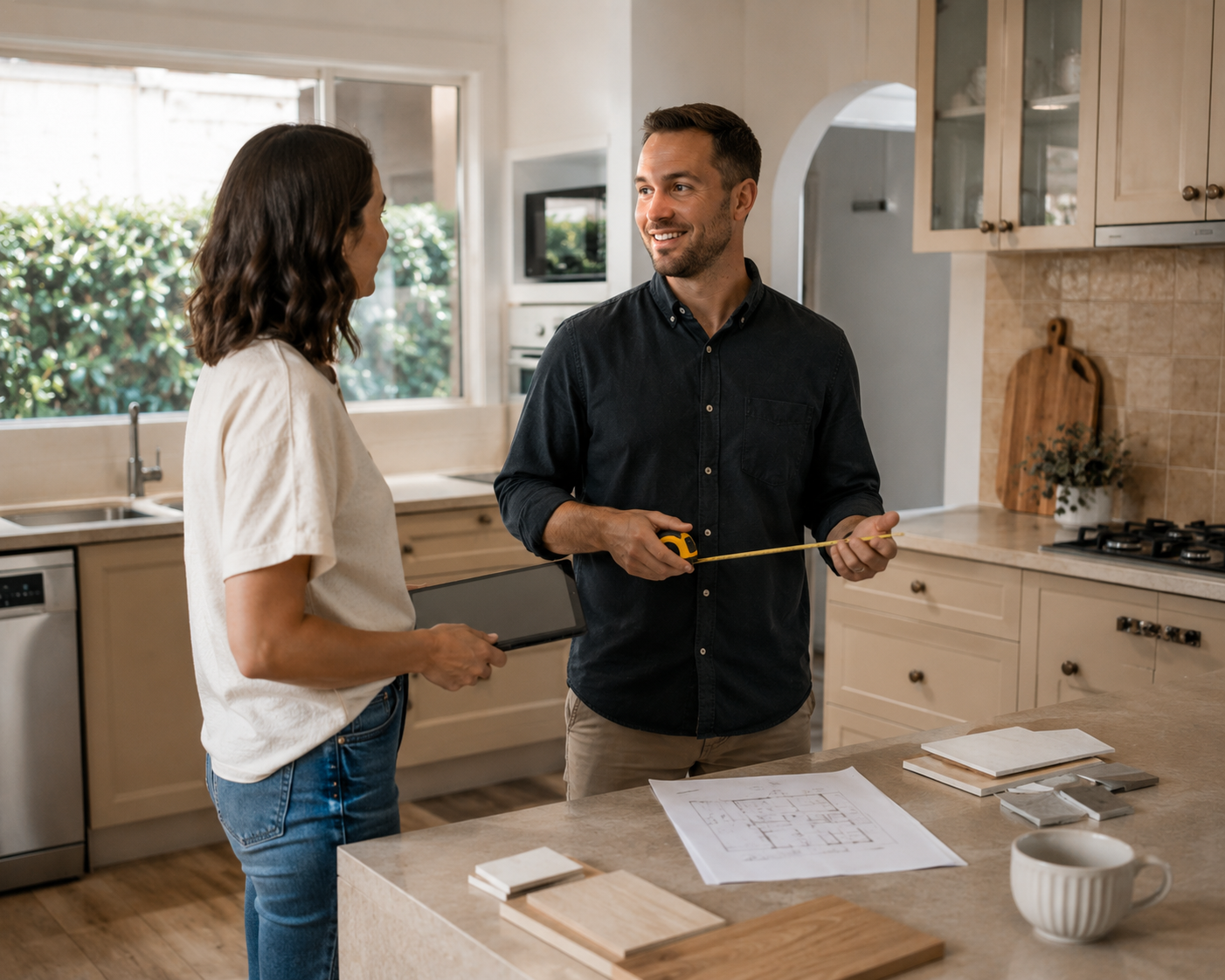 Kitchen renovation consultation