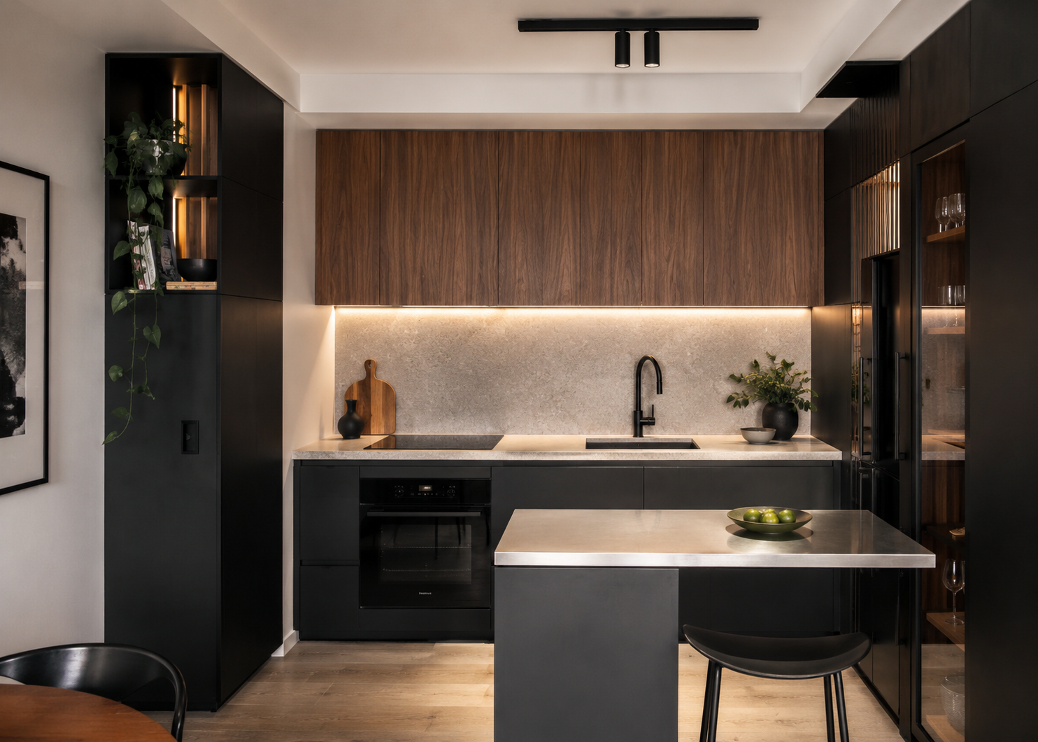 Contemporary apartment upgrade